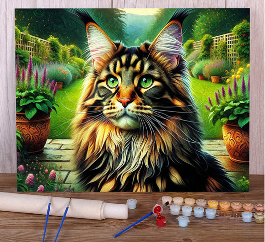 Cat Paint By Numbers - 3 Designs