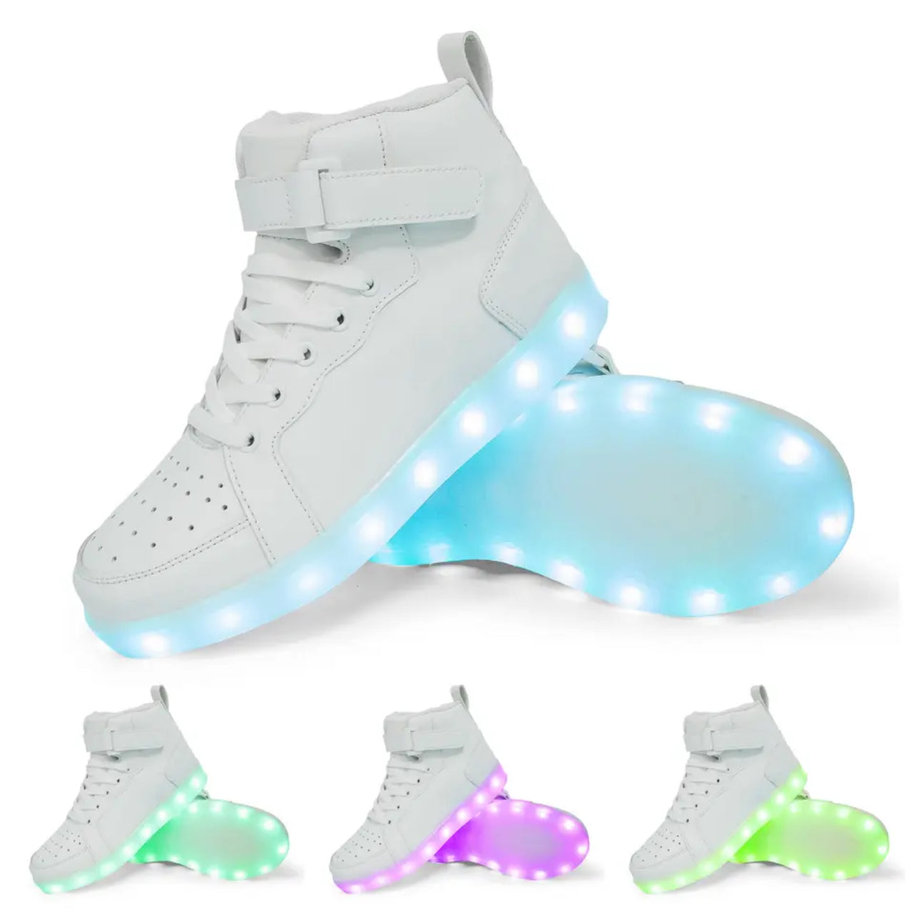 Kids LIGHT UP Shoes - 5 colours