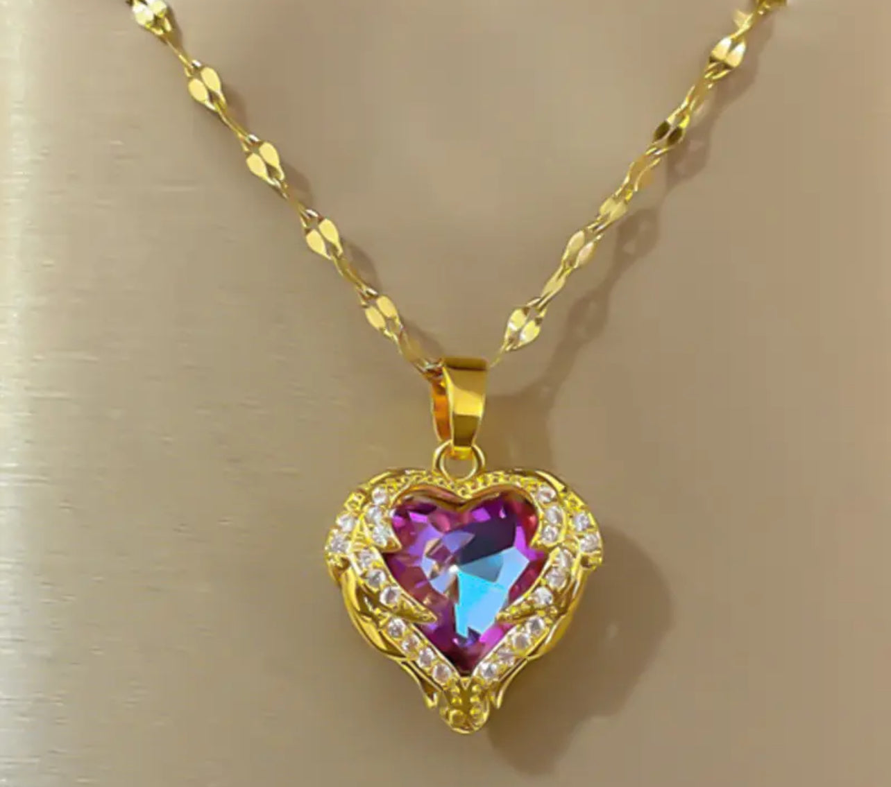 Heart ❤️ Necklace - 2 Colours