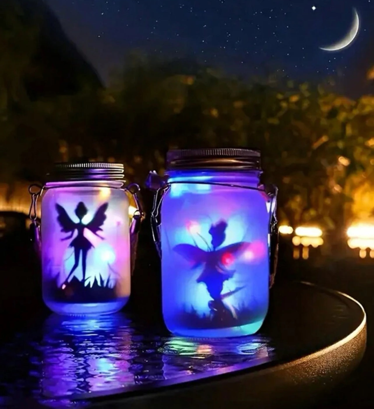Fairy Jar Light up Ornament