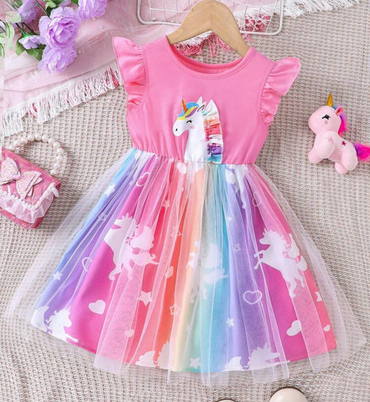 Girls Unicorn 🦄 Dress