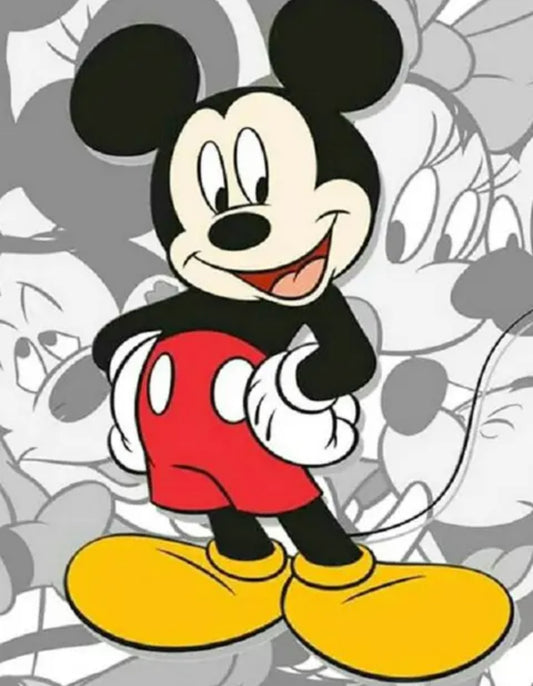 Mickey Paint By Numbers