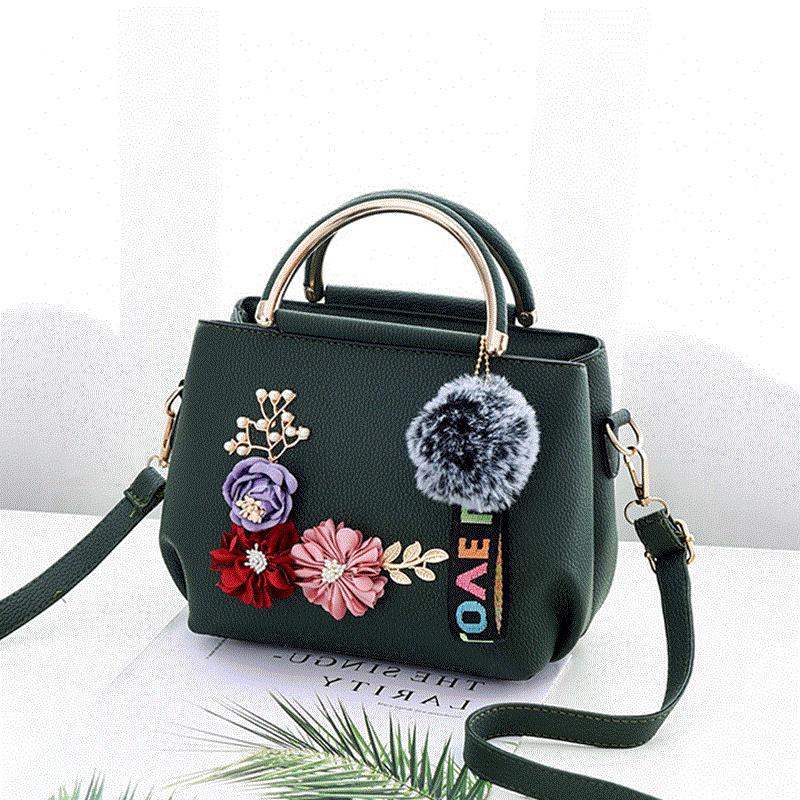 Ladies fashion floral handbag