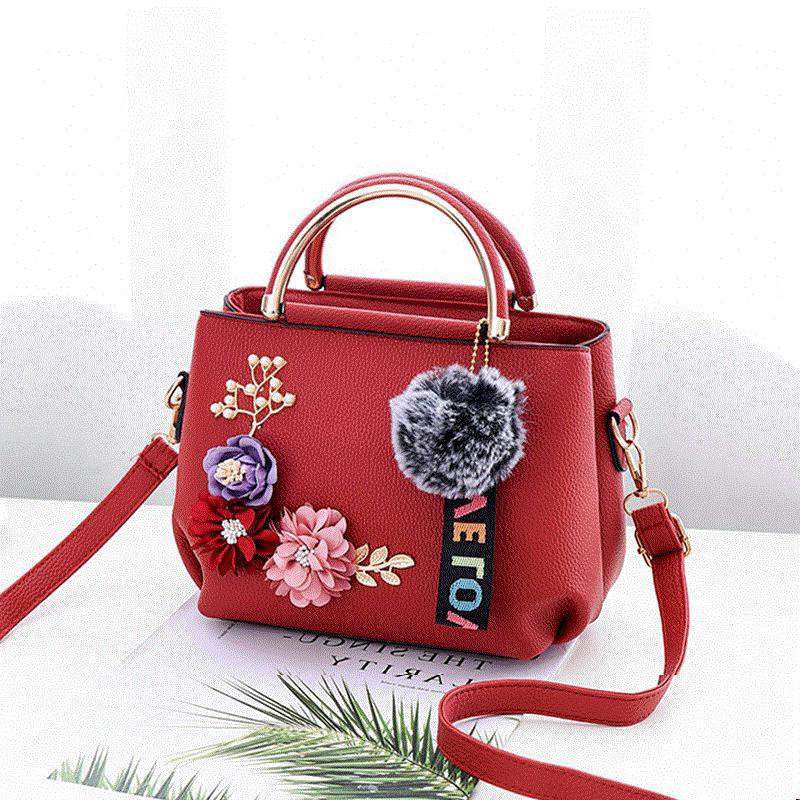 Ladies fashion floral handbag